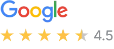 google review 4.5 | 308 reviews