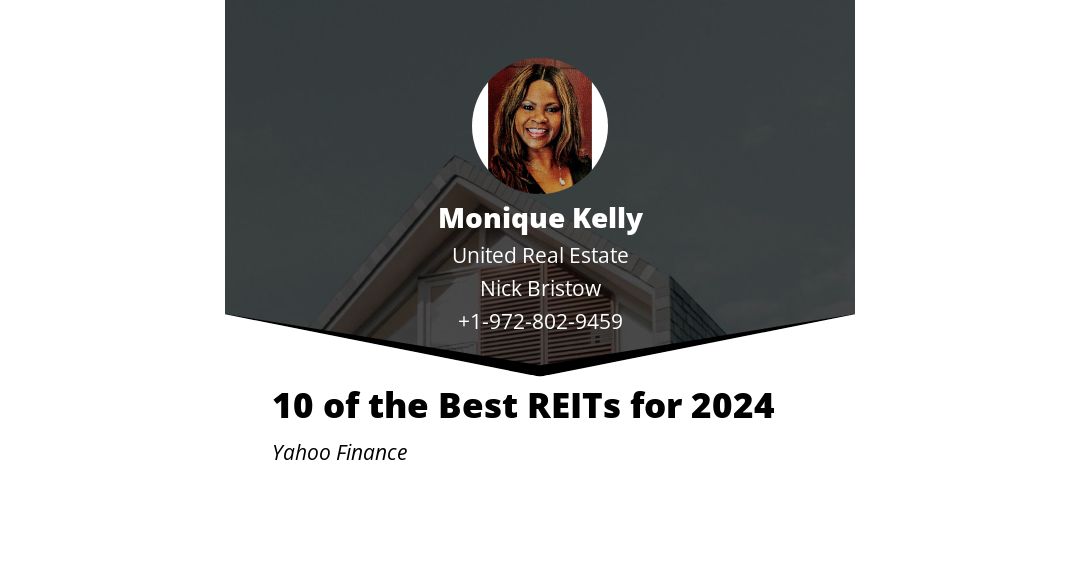 10 of the Best REITs for 2024